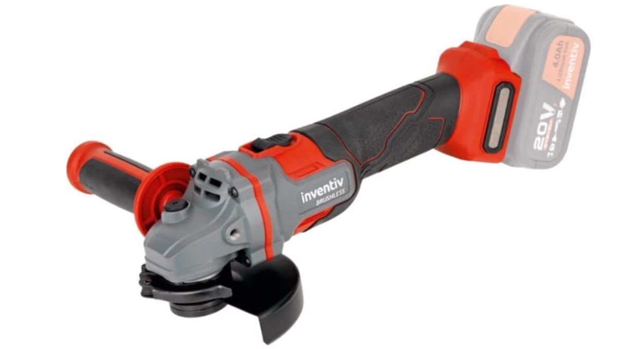 CORDLESS 20V INVENTIV 125 angle grinder