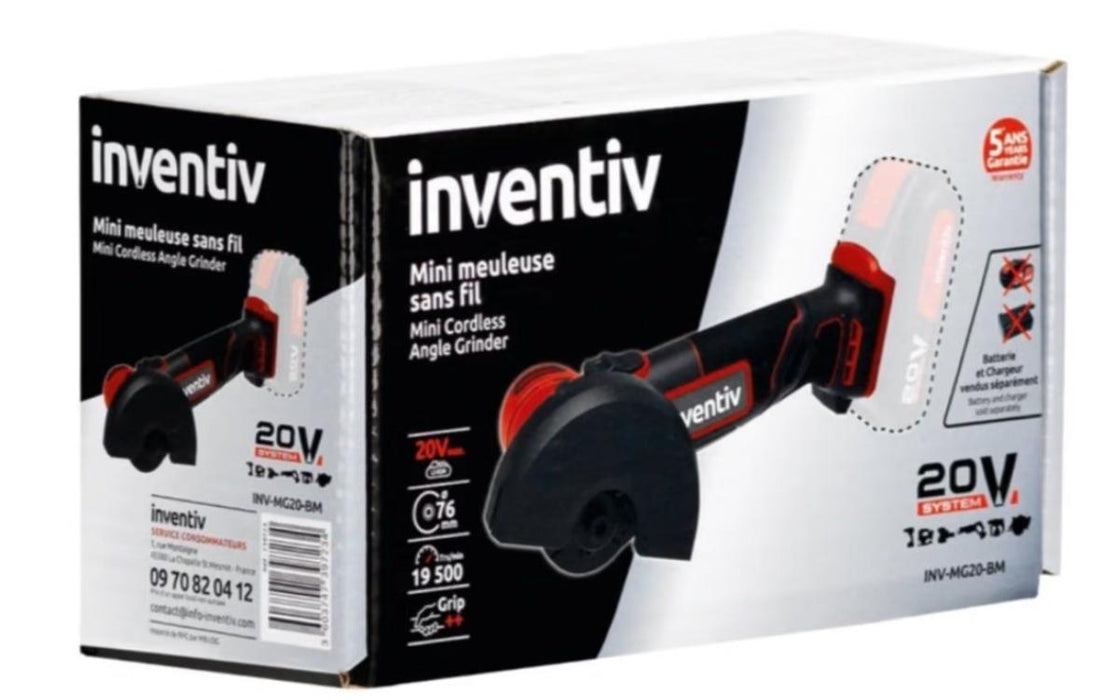 BATTERY MINI GRINDER 20V INVENTIV