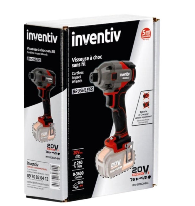 BATTERY SCREWDRIVER 20V INVENTIV 230N