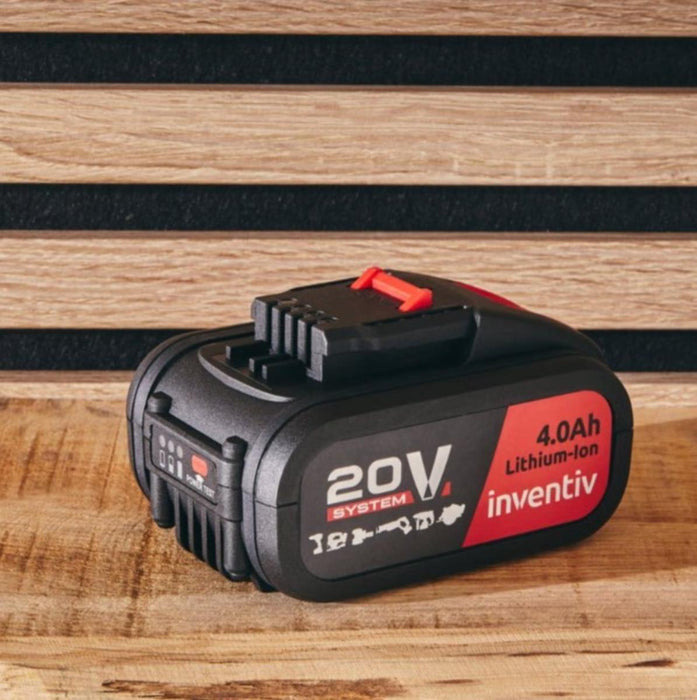 BATTERY WITH INDICATOR 4AH 20V INVENTIV