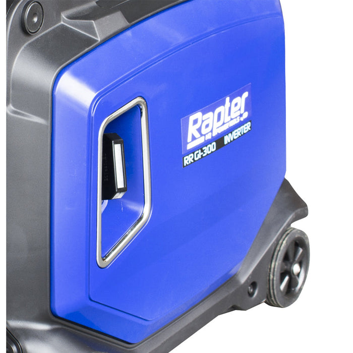 INVERTER GENERATOR RAPTER RR GI-300 3000 W - Електрогенератори<<<Големи машини<<<Инструменти и железария<<<Praktiker
