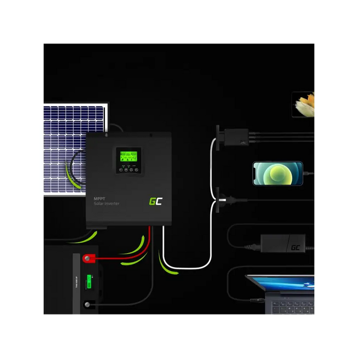 Inverter GREEN CELL 1000 PSW 1000VA - Инвертори<<<Непрекъсваеми токозахранващи устройства<<<ValiAPI