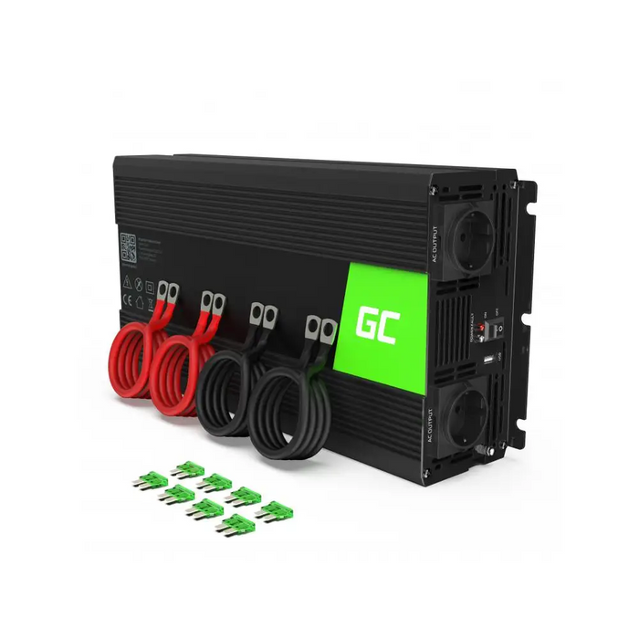 Inverter GREEN CELL 12/220V DC/AC 3000W/6000W Modified sine wave - Инвертори<<<Непрекъсваеми токозахранващи