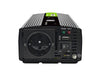 Inverter GREEN CELL 12/220V DC/AC 500W/1000W INVGC12P500LCD LCD Pure sine wave - Инвертори<<<Непрекъсваеми