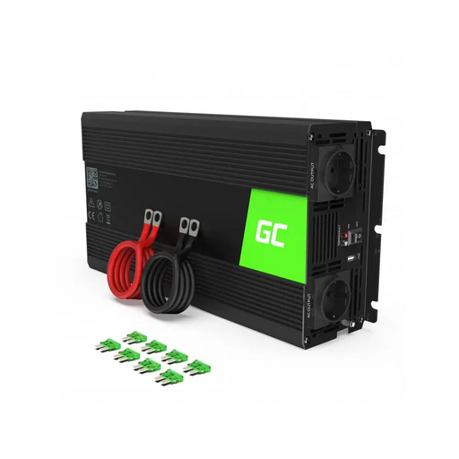 Inverter GREEN CELL 24/220V DC/AC 1500W/3000W Modified sine wave - Инвертори<<<Непрекъсваеми токозахранващи