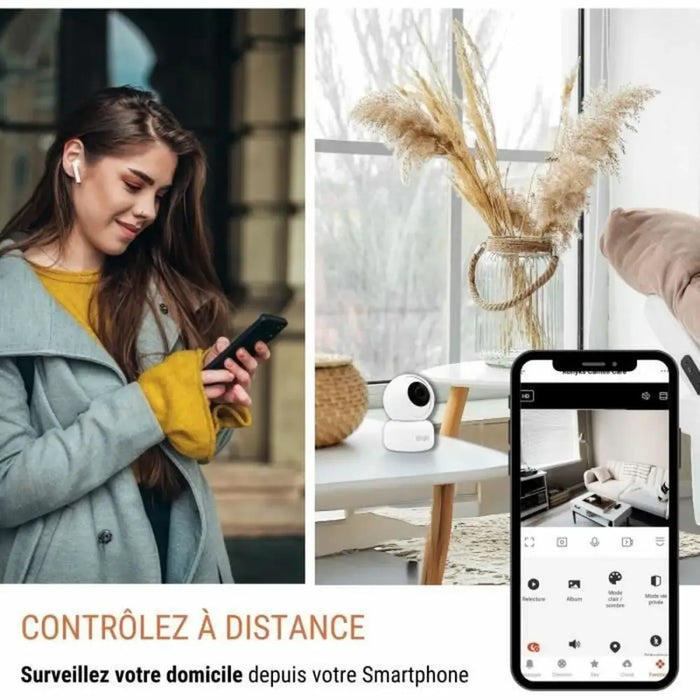 IP camera Konyks CAMINI 2 - Сигурност Удома<<<Дом Градина<<<BigBuy&&&Видеокамери за наблюдение<<<Сигурност Удома<<<Дом