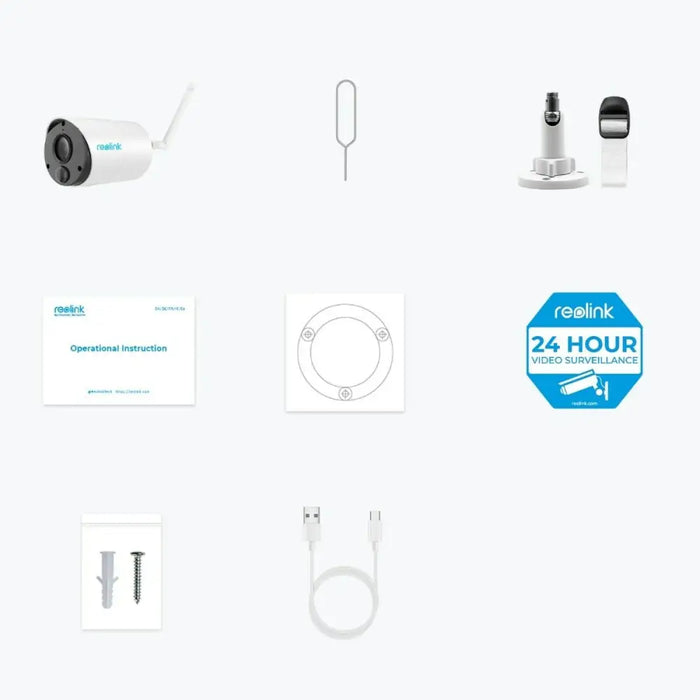 IP camera Reolink Argus Eco - Видеокамери за наблюдение<<<Сигурност Удома<<<Дом Градина<<<BigBuy&&&Video