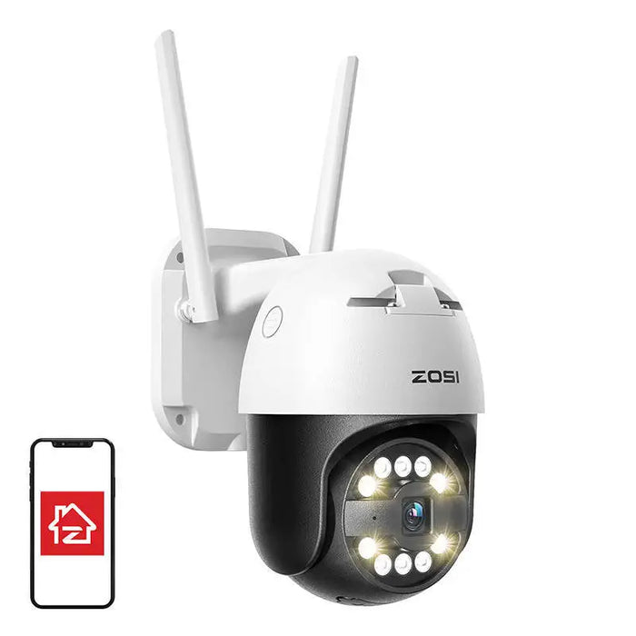 IP Outdoor Camera ZOSI C296 WiFi Pan Tilt 5MP IP66 with 32GB microSD card - IP cameras<<<Smart Home<<<InnproXML