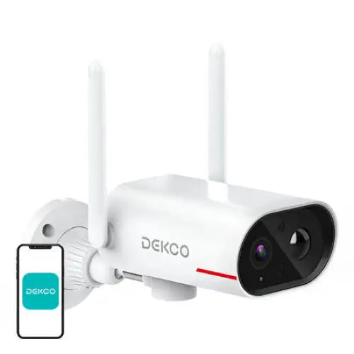IP Outdoor WiFi camera with solar panel DEKCO DC8L 3MP - IP cameras<<<Smart Home<<<InnproXML