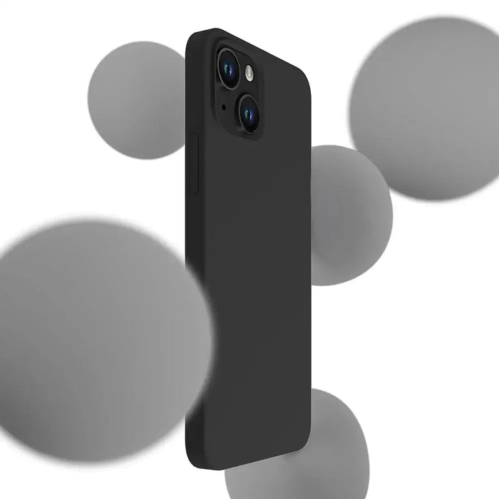 iPhone 13 mini silicone case from the 3mk Silicone Case series - black - Cell phone cases and covers<<<HurtelXML