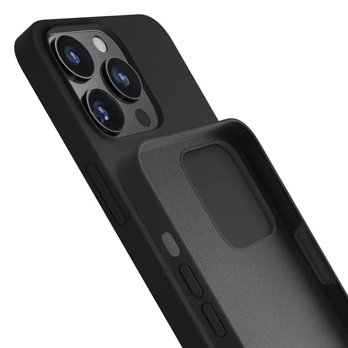 iPhone 14 Pro 3mk Silicone Case Series - Black - Cell phone cases and covers<<<HurtelXML