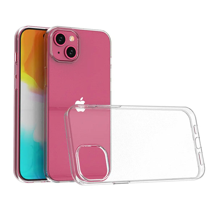 iPhone 15 Plus case from the Ultra Clear series in transparent color - Cell phone cases and covers<<<HurtelXML