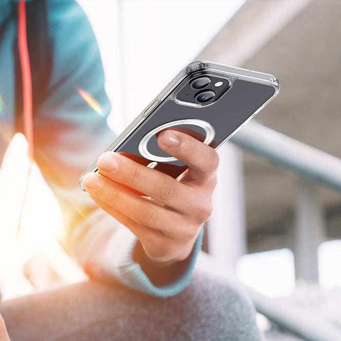 iPhone 15 Plus Case with MagSafe Dux Ducis Clin - Transparent - Cell phone cases and covers<<<HurtelXML