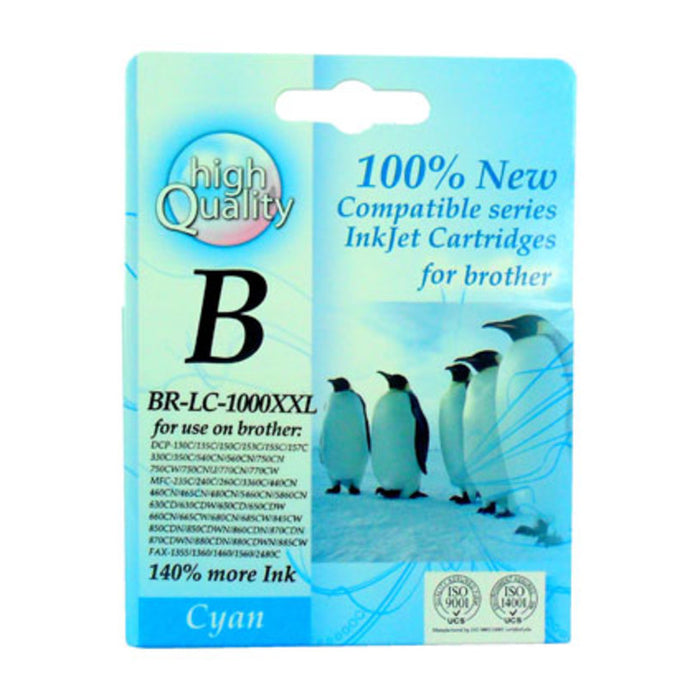 IPRINT INK BROTHER LC1000 Cyan