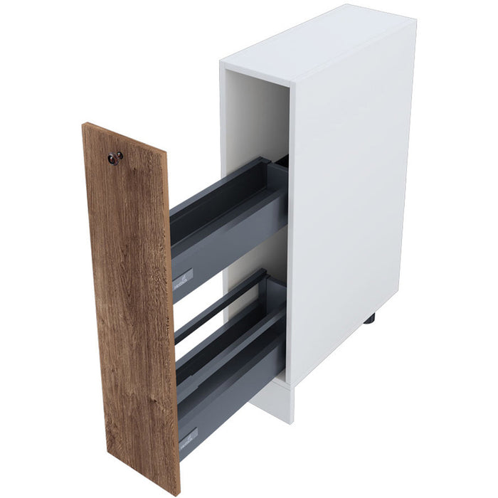 KITCHEN CABINET BOTTOM ROW IRIM HETTICH BOTTLE 20X55X87 CM