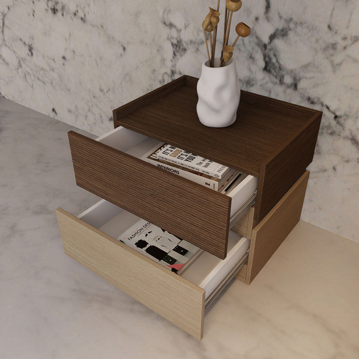 BEDSIDE TABLE IRIM ZURICH 55X47X40 CM