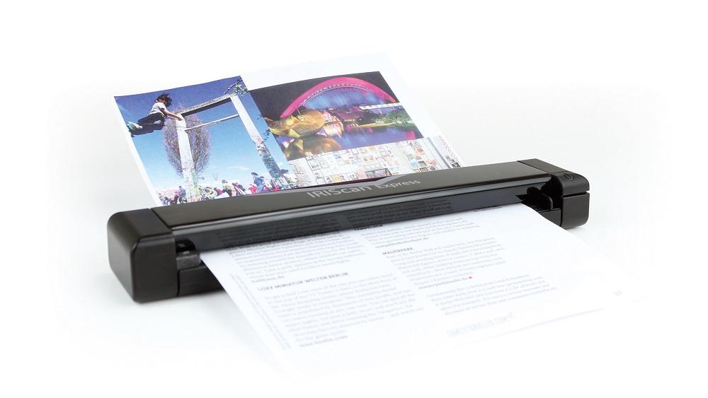 Portable scanner iris IRIScan Express 4, A4, 8 pages/minute, USB 2.0
