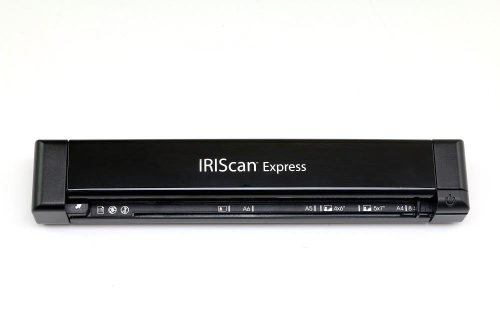 Portable scanner iris IRIScan Express 4, A4, 8 pages/minute, USB 2.0