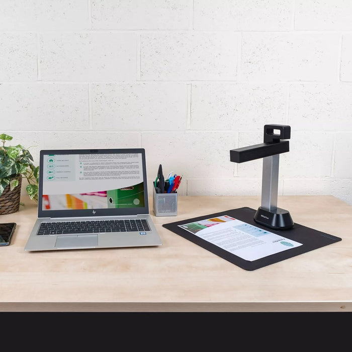 Multifunction scanner IRIS Desk 6, A4, 12 Mp, USB 2.0, Gray