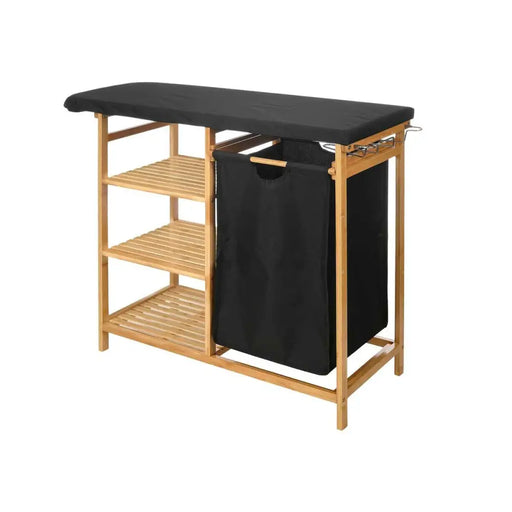 Ironing board Kipit Black Cloth Bamboo - Почистване Прахосмукачки И Гладене<<<Дом Градина<<<BigBuy&&&Сушилни ютии и