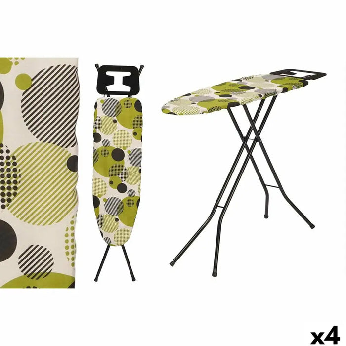 Ironing board Kipit Black Green Metal Cloth (4 Units) - Почистване Прахосмукачки И Гладене<<<Дом