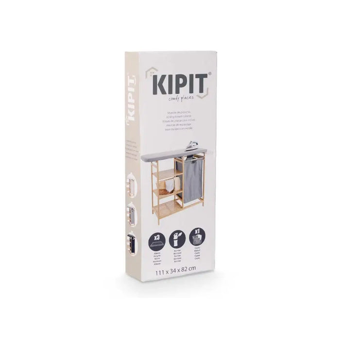 Ironing board Kipit Grey Cloth Bamboo - Почистване Прахосмукачки И Гладене<<<Дом Градина<<<BigBuy&&&Сушилни ютии и