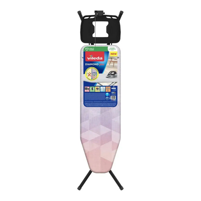 Ironing board Vileda Dimond Plus Printed Cotton Sponge 120 x 38 cm - Сушилни ютии и простори<<<Почистване Прахосмукачки