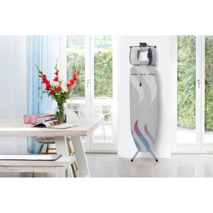 Ironing board Vileda Total Reflect Plus M Grey Multicolour Printed Metal 120 x 38 cm - Сушилни ютии и