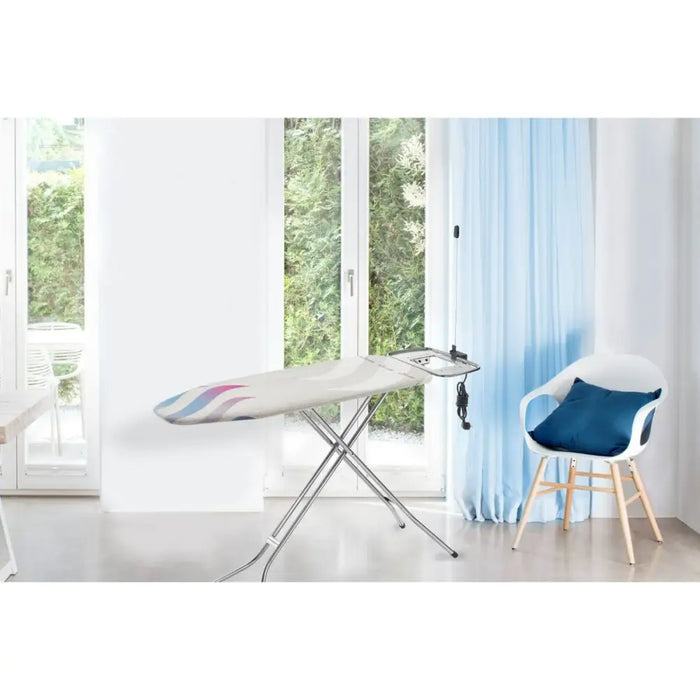 Ironing board Vileda Total Reflect Plus M Grey Multicolour Printed Metal 120 x 38 cm - Сушилни ютии и
