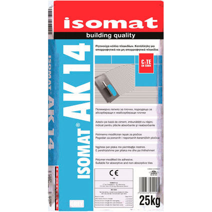 TILE ADHESIVE ISOMAT AK-14 WHITE