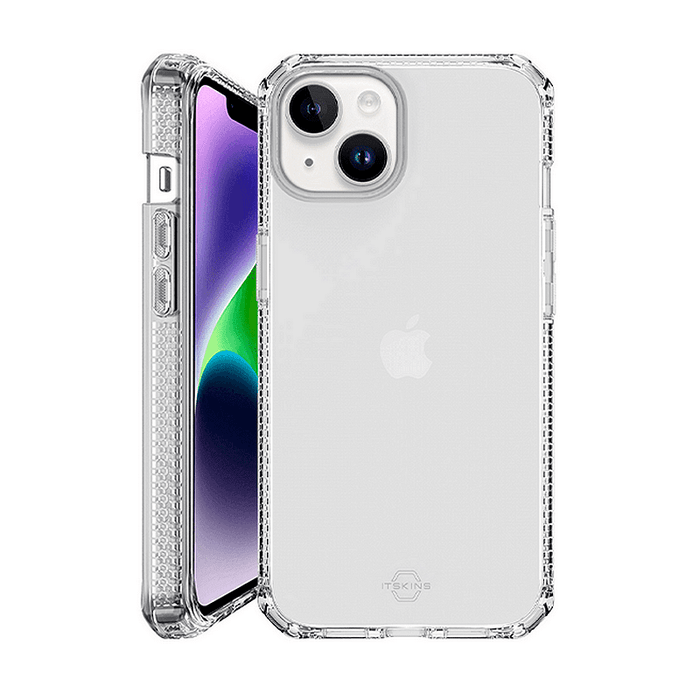 ITSKINS Spectrum R iPhone 14 Plus transparent reinforced case