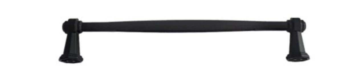 FURNITURE HANDLE 160MM BLACK IVENTO