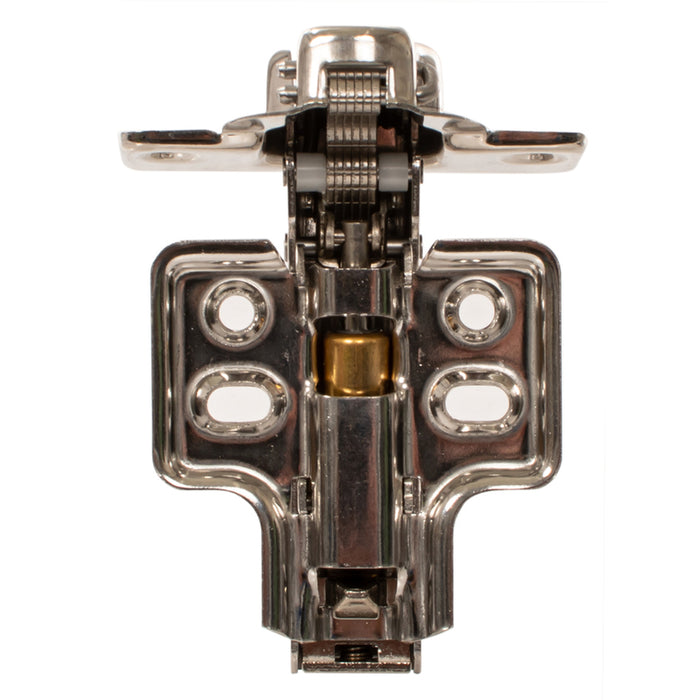 STAINLESS STEEL HINGE WITH LOW SHOULDER SHOCK ABSORBER AND IVENTO CLIP