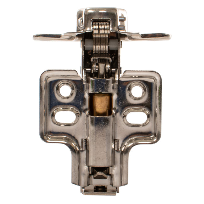 STAINLESS STEEL HINGE WITH MEDIUM SHOULDER SHOCK ABSORBER AND IVENTO CLIP
