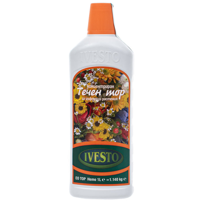 LIQUID FERTILIZER FOR FLOWERING PLANTS 1L IVESTO