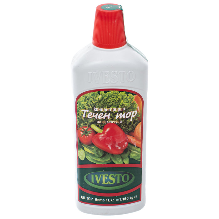 LIQUID FERTILIZER FOR VEGETABLES 1L IVESTO
