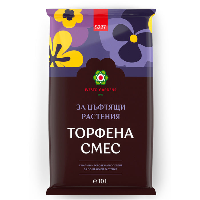 SOIL MIXTURE FOR FLOWERING PLANTS 10L IVESTO