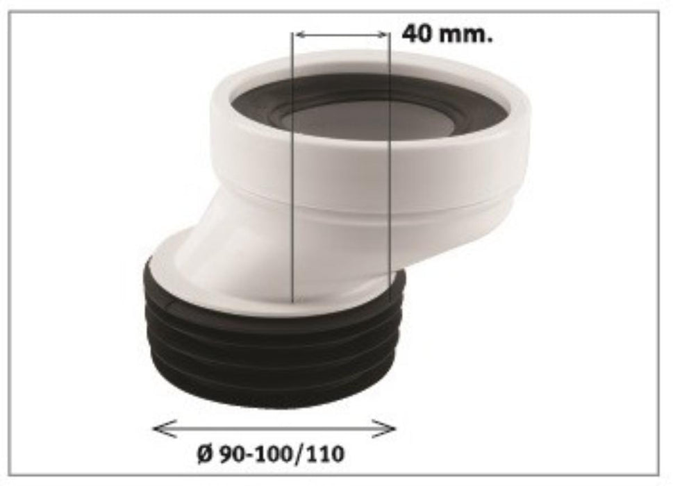 SLEEVE WC ECCENTRIC 40MM