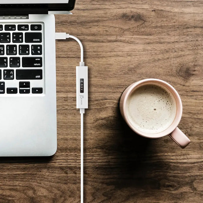 j5create JUCP14 Charging Cable Power Meter USB-C - Кабели за мобилни