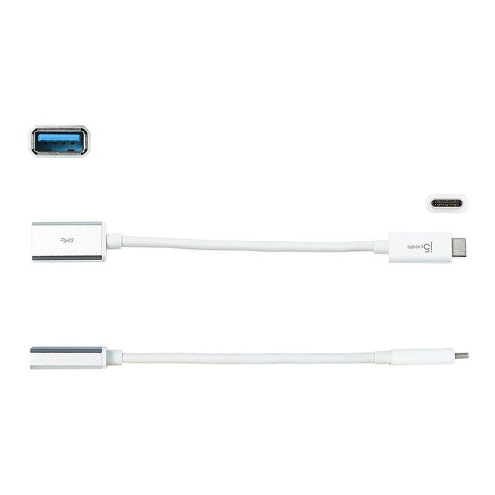 Adapter j5create JUCX05, USB-C 3.1 male - USB-A female 5Gb/s, 90cm