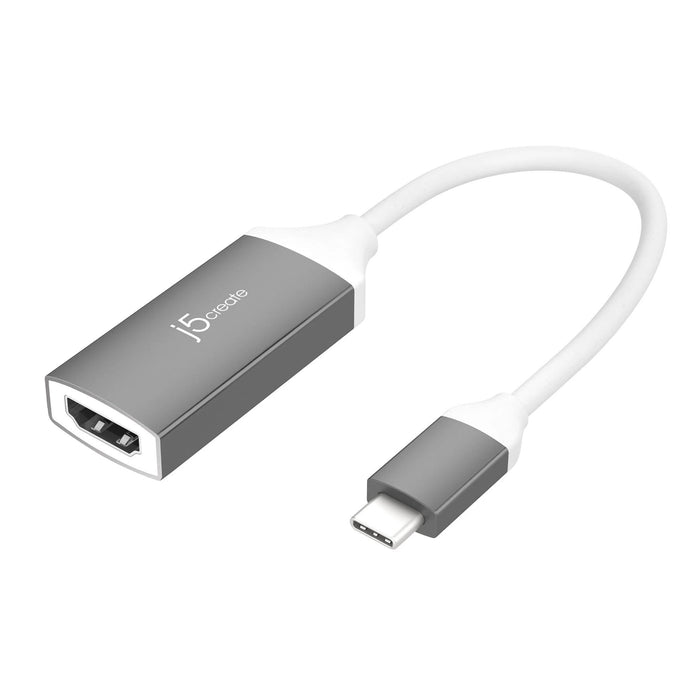 Adapter j5create JCA153G, USB-C to 4K HDMI, Grey