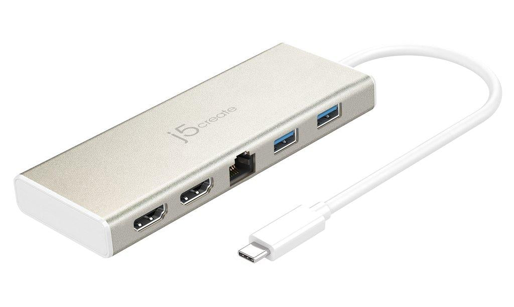 Docking station j5 create JCD381, USB-C, 2x HDMI, USB 3.1, PD 2.0, LAN
