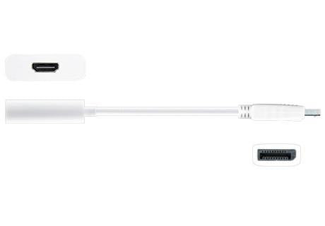 Adapter j5create JDA154, DisplayPort male - HDMI female, 90 mm