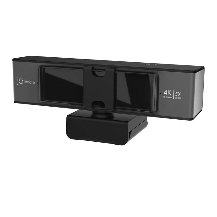 Webcam j5create JVCU435, 4K UltraHD, Microphone, USB, 5x Digital Zoom, Remote Control