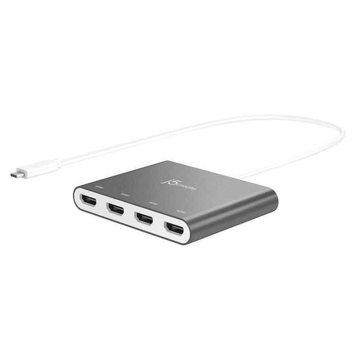 Adapter j5create JCA366, For 4 monitors, USB-C - 4 x HDMI