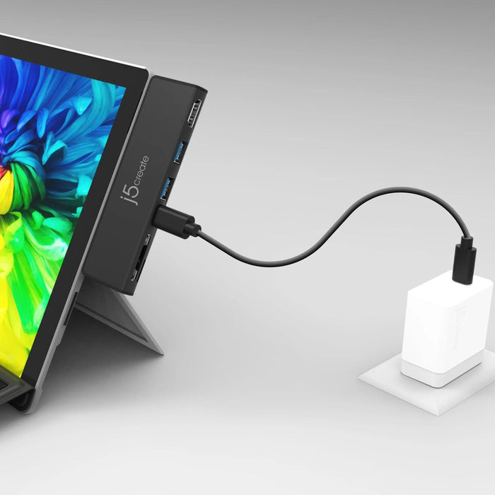 Docking station j5create ULTRADRIVEMINIDOCK, 7 in 1