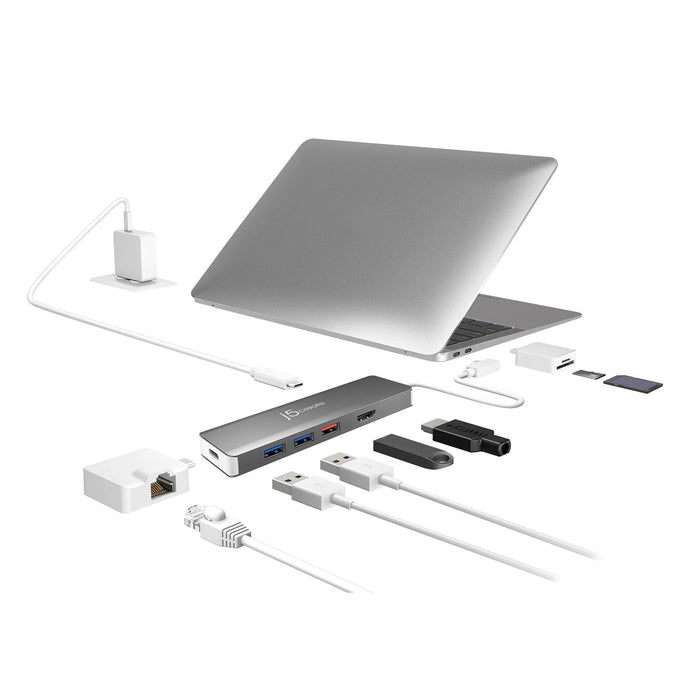 j5create JCD375 modular docking station, 2 modules, USB-C