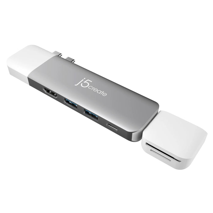 j5create JCD387 modular docking station, 2 modules, USB-C