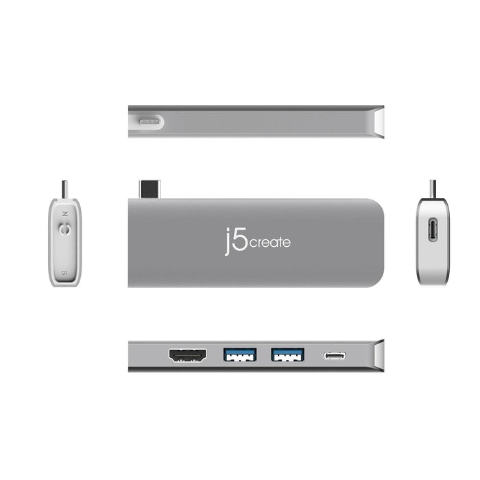 j5create JCD387 modular docking station, 2 modules, USB-C