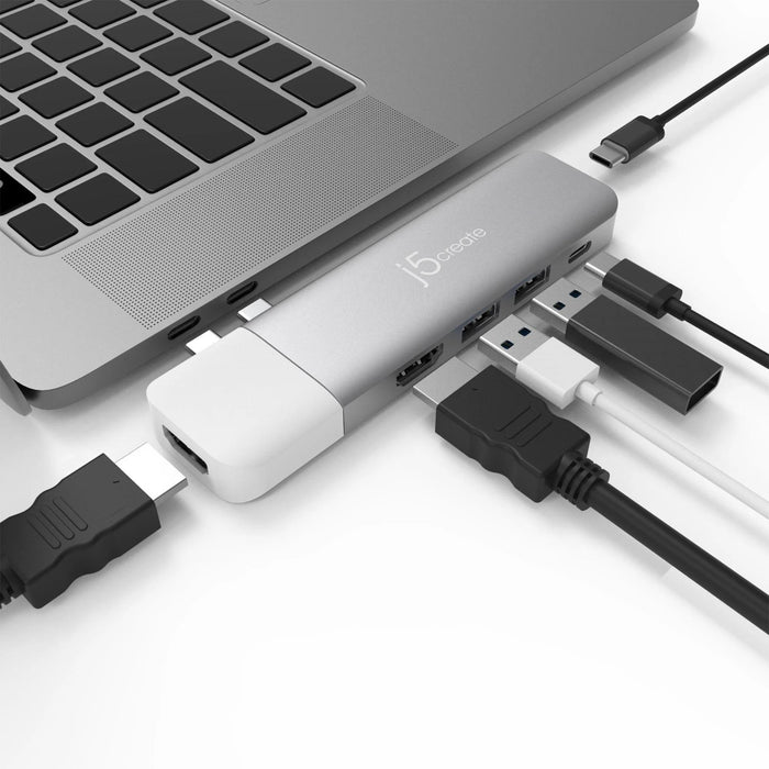 j5create JCD387 modular docking station, 2 modules, USB-C